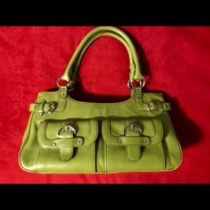 Nordstrom Green Leather Purse